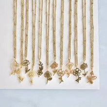 Load image into Gallery viewer, Birth Flower Necklace
