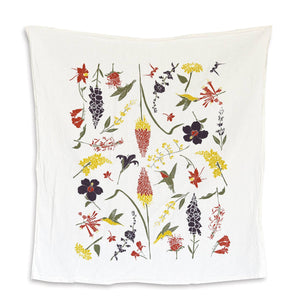 Hummingbird Garden Towel: 25 x 26