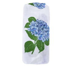 Load image into Gallery viewer, Hydrangeas Baby Muslin Swaddle Receiving Blanket Breathable and Lightweight
