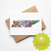 Load image into Gallery viewer, Tennessee Plantable Greeting Card
