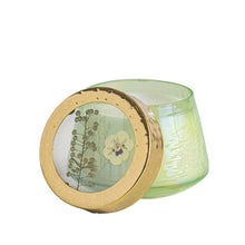 Load image into Gallery viewer, Petite Watercolor Pressed Floral Candle - Tomato Vine
