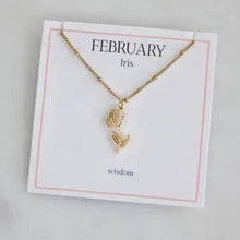 Load image into Gallery viewer, Birth Flower Necklace
