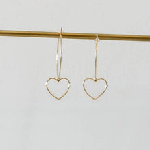 Load image into Gallery viewer, The Anna Ryan gold plated hoop earrings
