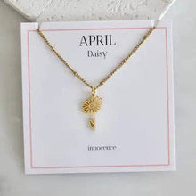 Load image into Gallery viewer, Birth Flower Necklace
