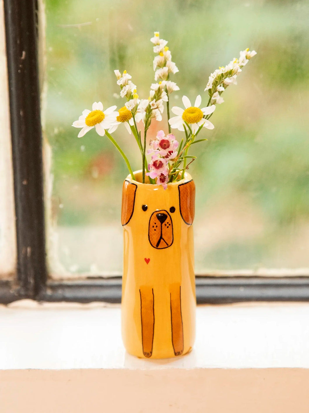 Cutest Little Bud Vase- Dog
