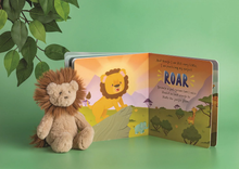 Load image into Gallery viewer, Day in The LIfe of Finn The Lion Book &amp; Plush
