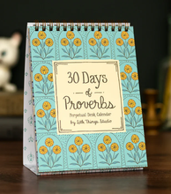Load image into Gallery viewer, 30 Days of Proverbs Perpetual Calendar
