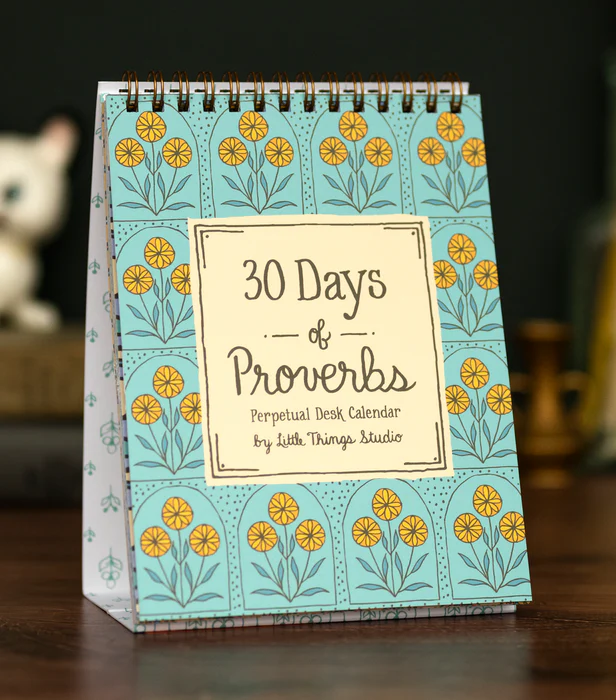 30 Days of Proverbs Perpetual Calendar