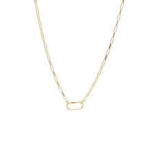 Load image into Gallery viewer, Gold Ashley 18" Necklace with Piper Carabiner
