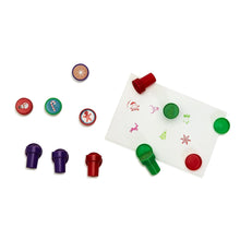 Load image into Gallery viewer, Season&#39;s Greetings Self Inking Stamp Set in Gift Box
