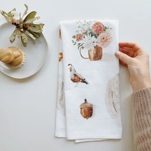 Load image into Gallery viewer, Autumn tea towel
