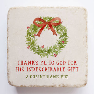 2 Corinthians 9:15 Scripture Stone