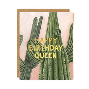 Birthday Cactus Greeting Card