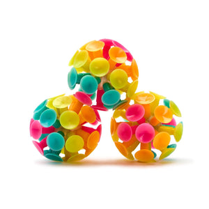 Rainbow light-up Suction Ball