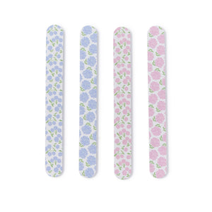 Hydrangea Print Emery Board In Blue or Pink