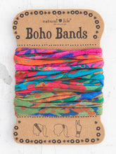 Load image into Gallery viewer, Boho Bands Hair Ties set of 3 in Multi Floral
