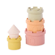 Load image into Gallery viewer, Castle Textured Stacker Toy
