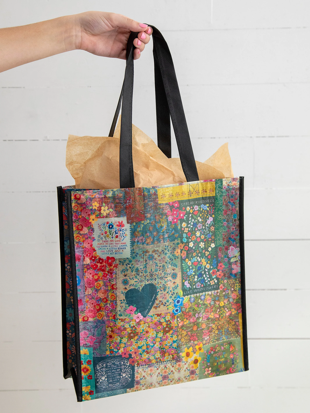 Happy Bag XL Patchwork Love