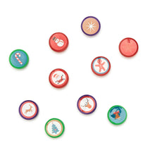 Load image into Gallery viewer, Season&#39;s Greetings Self Inking Stamp Set in Gift Box
