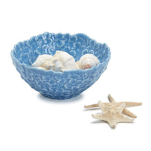 Load image into Gallery viewer, Blue Hydrangea Tidbit Bowl
