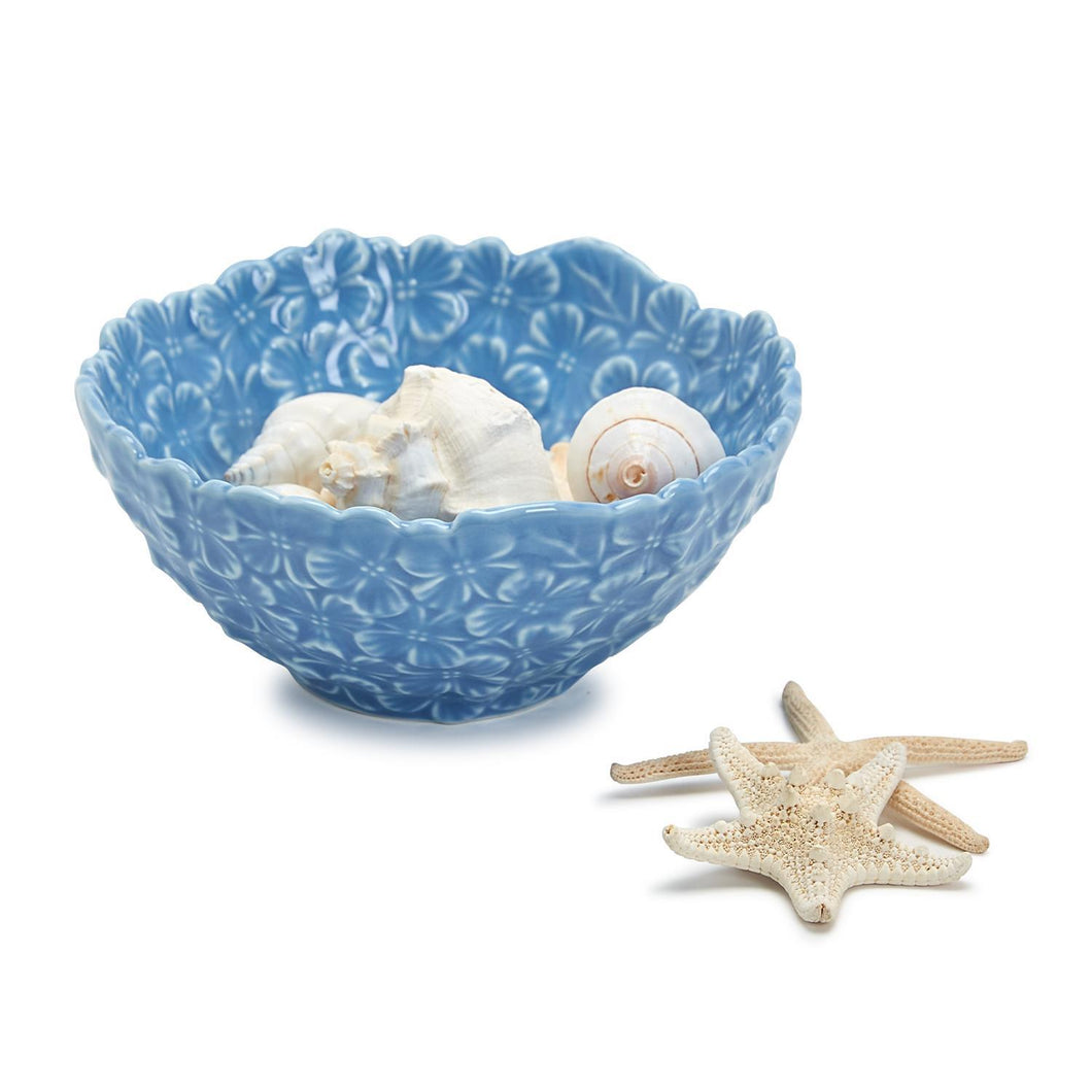 Blue Hydrangea Tidbit Bowl