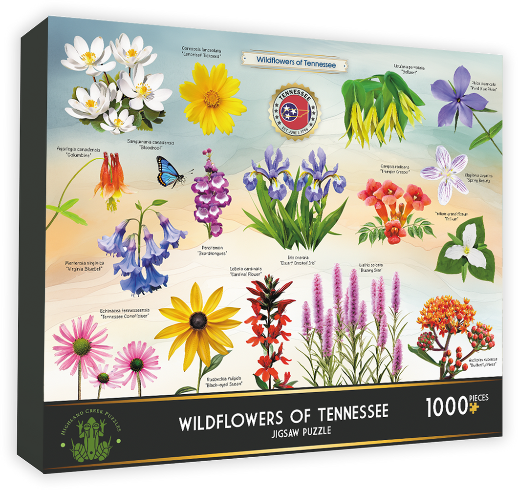 Wildflowers of Tennessee Puzzle