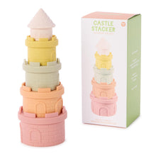 Load image into Gallery viewer, Castle Textured Stacker Toy
