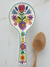 Load image into Gallery viewer, Folk Flower Spoon Rest
