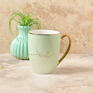 Be Still Ceramic Coffee Mug