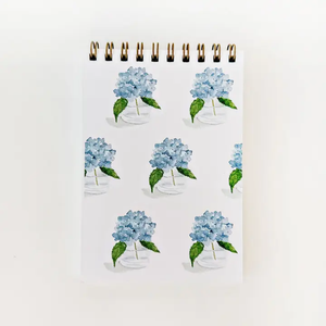 Mini Jotter Notepad - Hydrangea