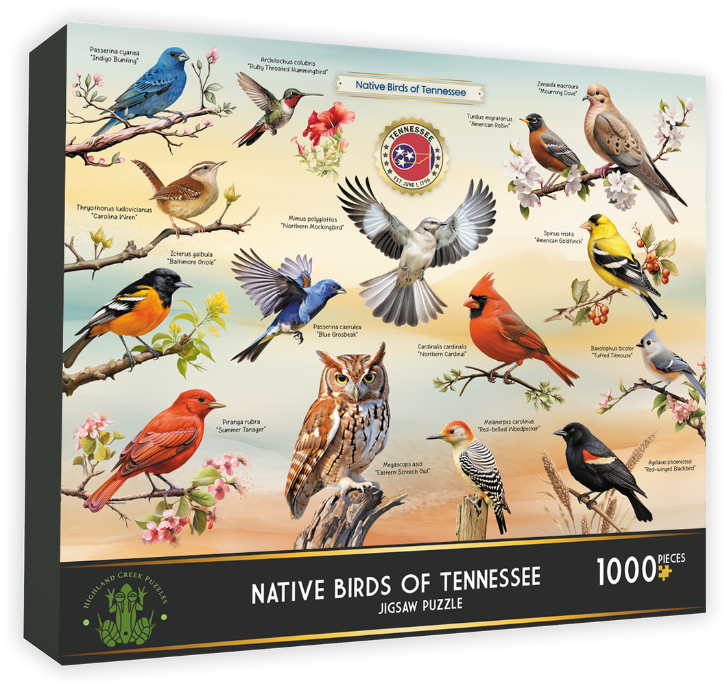 Native Birds of Tennessee Puzzle