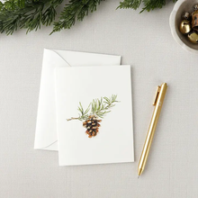 Load image into Gallery viewer, Evergreen notecards
