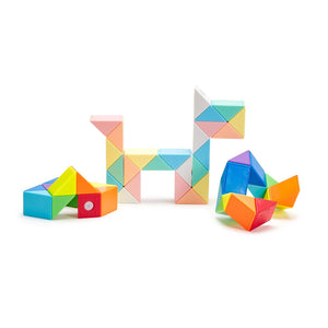 Creative Twist Set of 2 Multicolor Triangles Connecting Fidget Puzzles