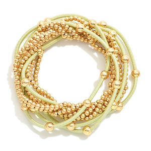 Gold Stacker Bracelet Sets