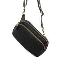 Load image into Gallery viewer, Kylie Double Zip Sling/Belt Bag
