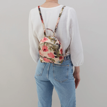 Load image into Gallery viewer, Juno Mini Backpack in Botanical Floral
