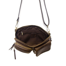 Load image into Gallery viewer, KENDRA CARGO POCKET SLING/ CROSSBODY BAG
