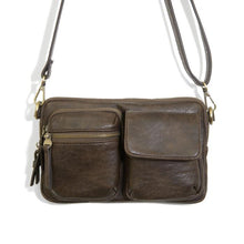 Load image into Gallery viewer, KENDRA CARGO POCKET SLING/ CROSSBODY BAG
