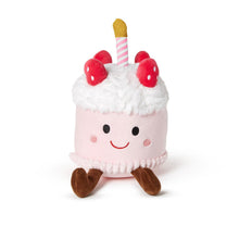 Load image into Gallery viewer, Plush Pink Velvet Birthday Cake Pinkie
