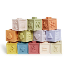 Load image into Gallery viewer, Stackable Block Set - Dinosaurs &amp; Numbers
