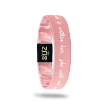 Load image into Gallery viewer, God is Within Her, She will not fall bracelet
