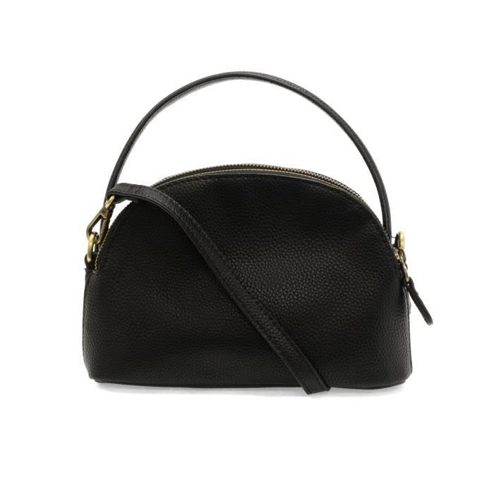 Larissa Double Zip Dome Crossbody