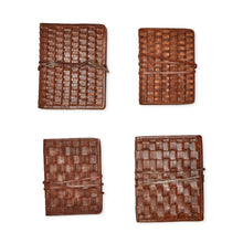Load image into Gallery viewer, Chestnut Woven Journals in assorted sizes
