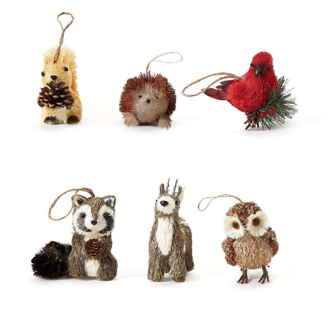 Forest Friends Ornaments
