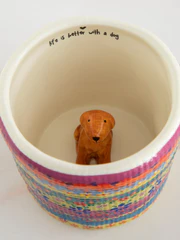 Peekaboo Mug - Life is Better with a Dog