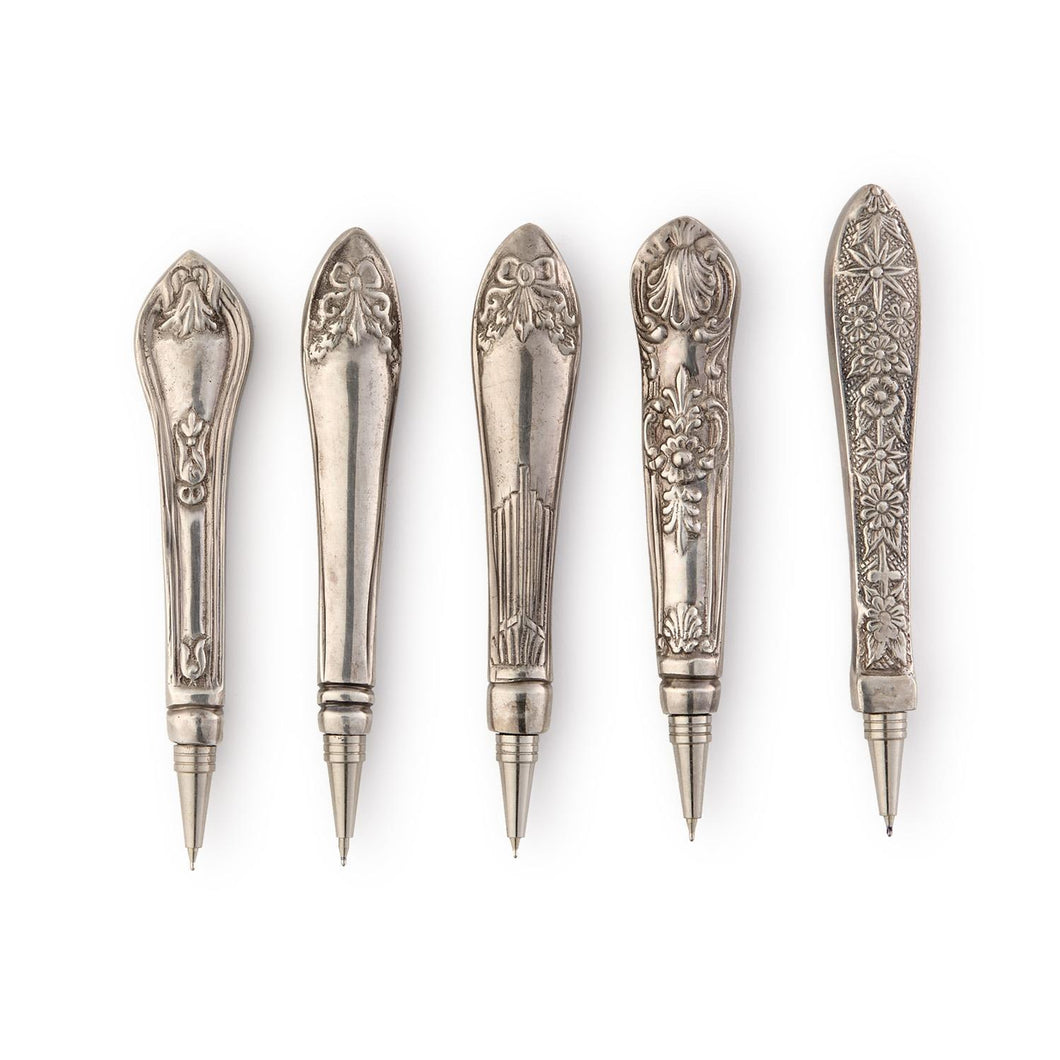 Victorian Knife Handle Pen in Velvet Gift Pouch