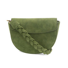 Load image into Gallery viewer, Luna Crescent Crossbody with Braided Handle
