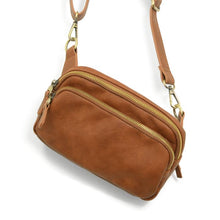 Load image into Gallery viewer, Kylie Double Zip Sling/Belt Bag
