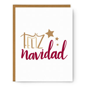 Feliz Navidad - Greeting Card