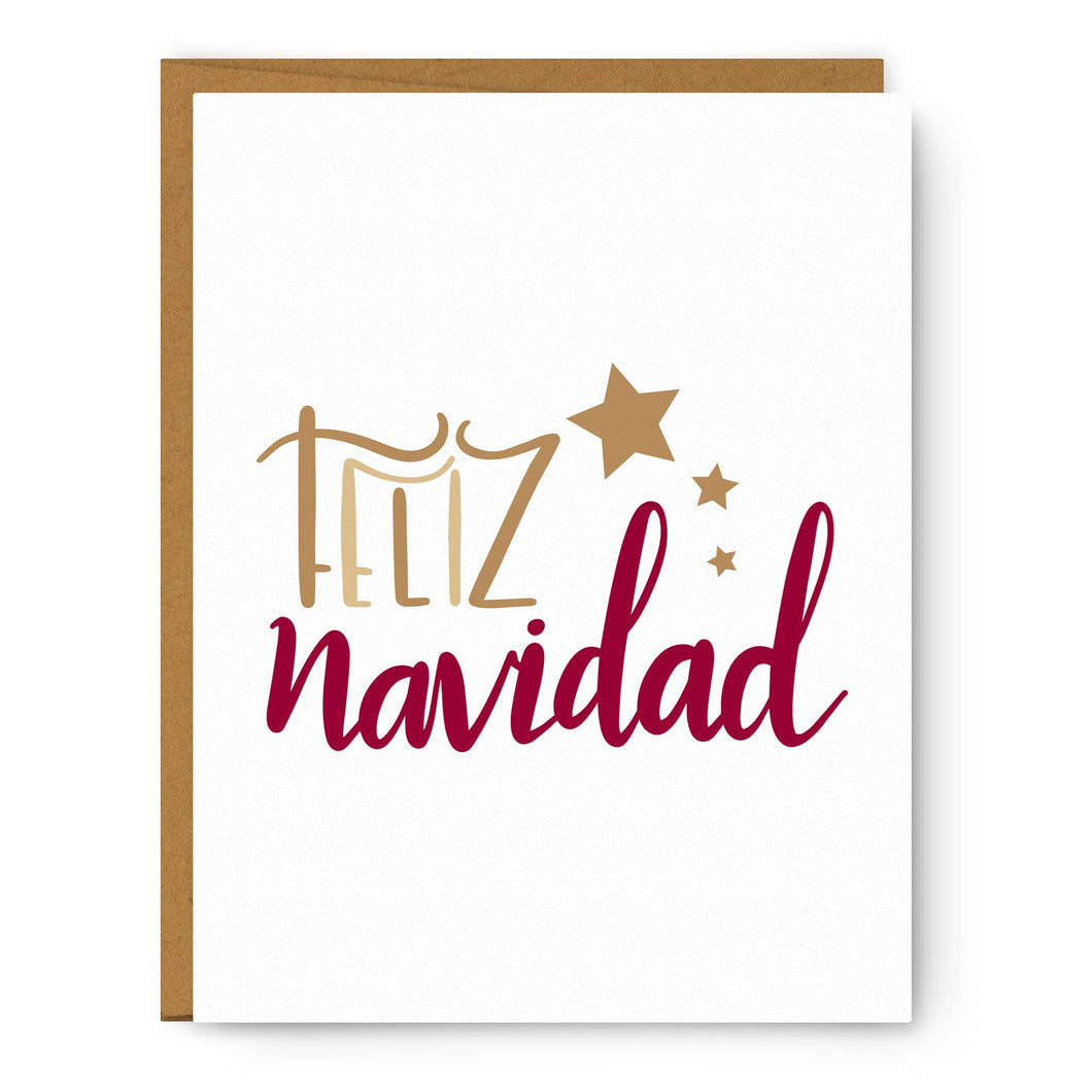 Feliz Navidad - Greeting Card